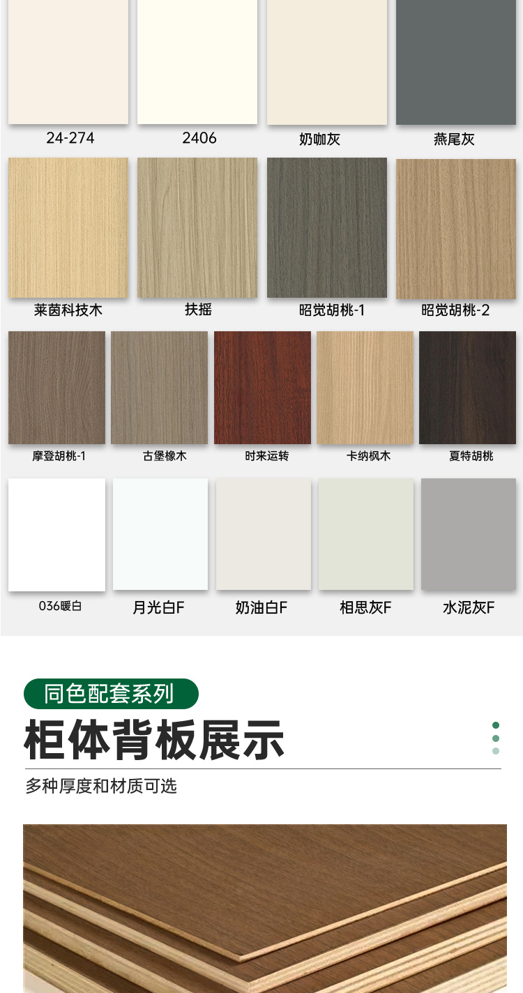 18mm净味颗粒板